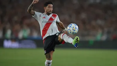 Gallardo elogió al entrerriano Casco: “Cuando el equipo lo necesita está al pie del cañón”