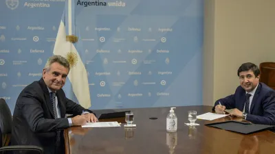 Agustín Rossi y Daniel Arroyo.