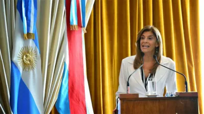 Imagen de archivo de la vocal Claudia Mizawak.