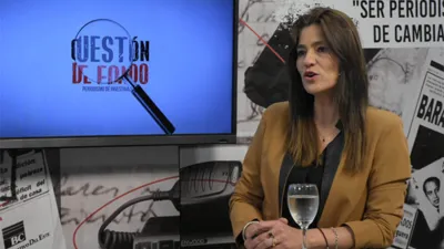 Claudia Monjo, actual intendenta de Villaguay. 