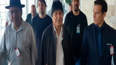 Evo Morales llega a Argentina como refugiado
