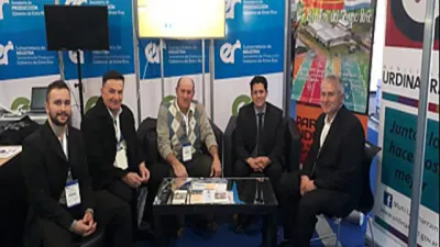 Mornacco promocionó el parque industrial de Urdinarrain en Buenos Aires