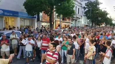 Movilización en Rafaela