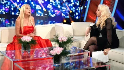 Mariana Nannis en el programa de Susana Giménez.