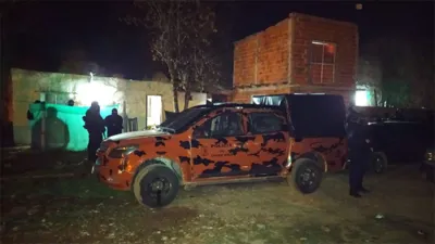 El allanamiento se produjo en una propiedad ubicada en calle Bolivia y Clavarino de Gualeguaychú.