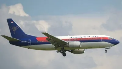 Un modelo similar al del avión que sufrió el accidente.