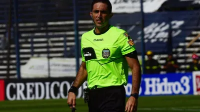 Nazareno Arasa dirigirá el duelo de “Santos” entre Patronato y San Lorenzo en el Grella