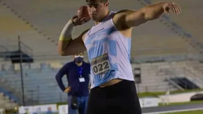 Atletismo: el entrerriano Nazareno Sasia competirá este sábado en el Nacional U23