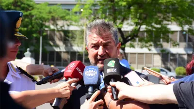Imagen de archivo del ministro de Seguridad y Justicia, Néstor Roncaglia.