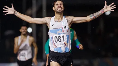 Con el concordiense Federico Bruno este sábado se corre la tradicional San Silvestre