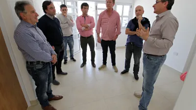 Recorrieron el avance de obras en el departamento Nogoyá