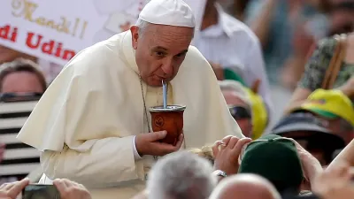 Imagen de archivo del Papa Francisco.