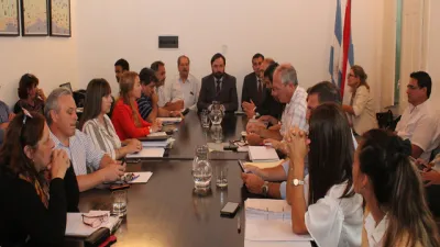 Reunión paritaria estatal.