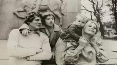 Claudio Levrino, Patricio Coutoune, Federico Levrino y Cristina del Valle.
