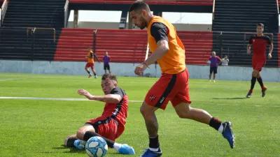 Patronato cerró la semana con fútbol y volverá a las prácticas el lunes