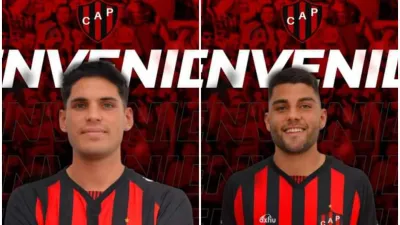 Los delanteros Mateo Levato e Ignacio Russo firmaron sus contratos con Patronato