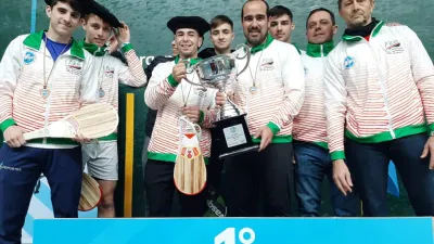 Pelota: Entre Ríos A gritó campeón en el Argentino Sub 23 de Frontón