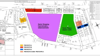 El plano del exhipódromo