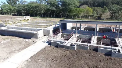 La Planta Potabilizadora y Optimización de agua en la localidad de La Paz se encuentra con un 99,87 por ciento de avance, y demandó una inversión de 453.916.221,88 pesos.