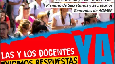 plenario Secretarios Generales AGMER