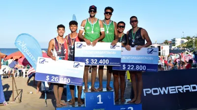 Beach Volley: el entrerriano Julián Azaad volvió a consagrarse campeón en Mar del Plata