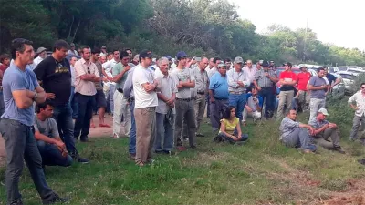 asamblea de productores en Crespo (Foto: archivo)