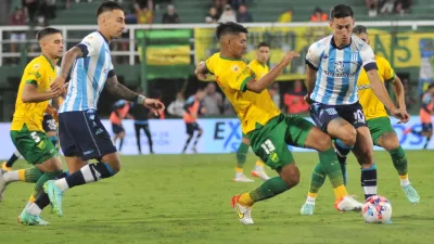 Defensa y Justicia reaccionó para empatarle a Racing en Florencio Varela