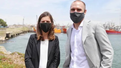 Raverta y Guzmán en Mar del Plata