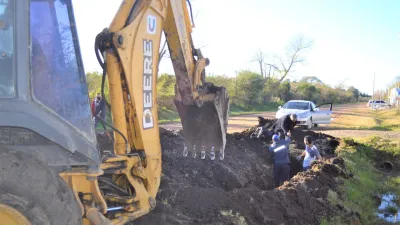 red de agua potable Urdinarrain