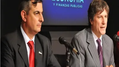 Daniel Reposo y el exvicepresidente Amado Boudou.