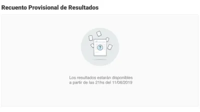 Aún no hay datos oficiales de las PASO 2019