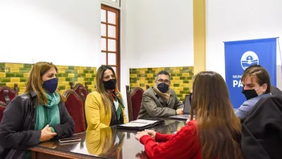 reunión COES, Municipalidad de Paraná