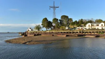 Río Paraná bajante