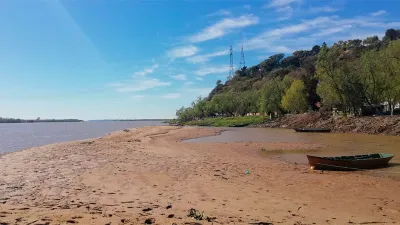 Río Paraná bajante