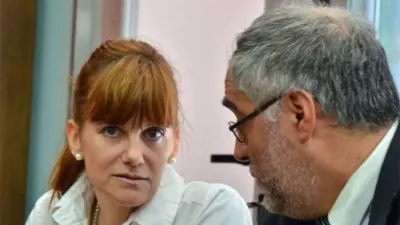 Imagen de archivo de Liliana Rivas, quien está condena a perpetua por matar a su esposo, Enzo Benedetich. Lleva casi tres años con domiciliaria y ahora el STJ analizará el caso.