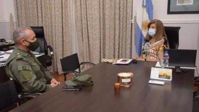 La ministra Romero recibió al nuevo jefe de Gendarmería Entre Ríos