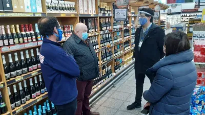 Foto prensa Sindicato Empleados de Comercio