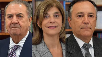 Daniel Omar Carubia, Claudia Mónica Mizawak y Miguel Ángel Giorgio: los integrantes de la Sala Penal del STJ.