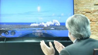 Lanzaron al espacio "San Martín", el primer satélite miniatura argentino