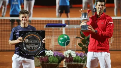 Tenis: Schwartzman cayó con Djokovic y no pudo cerrar con un título su mejor Masters 1000