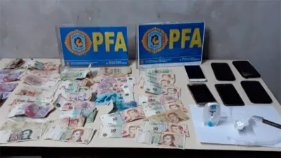 secuestro de droga en Concordia