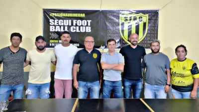 Renzo Vera colgó los botines y se convirtió en el DT de Seguí FBC