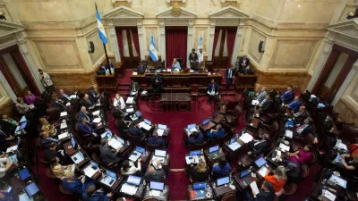 Imagen de archivo del Senado de la Nación.