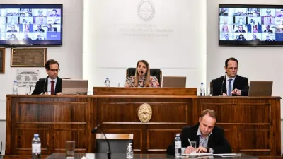 La Cámara de Senadores de la provincia realizó 21 sesiones durante el año, trató 402 proyectos y sancionó 88 leyes. 