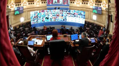 Senado nacional sesión virtual