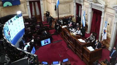 Senado Nacional sesión virtual  