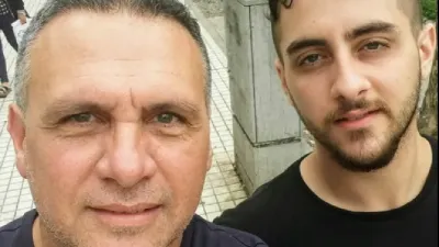 Mauro Federico y su hijo