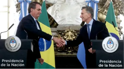 Bolsonaro y Macri