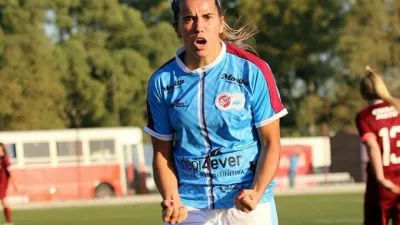 La entrerriana Sofía Schell anotó un gol para el empate de UAI Urquiza ante San Lorenzo