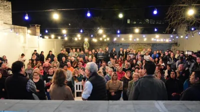 Acto Frente de Todos en Paraná